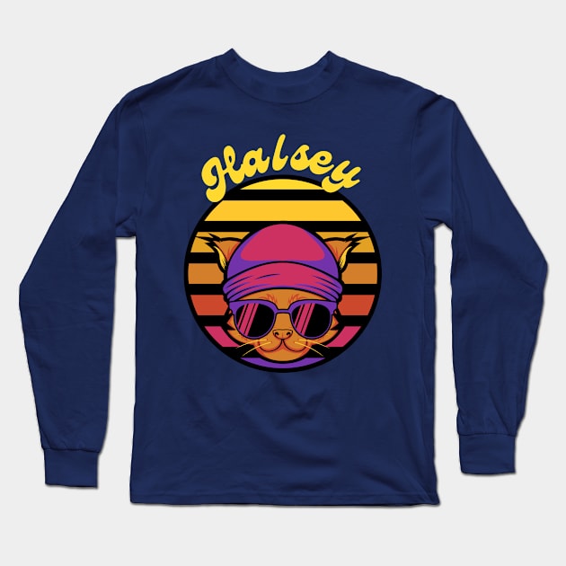 halsey Long Sleeve T-Shirt by Oks Storee